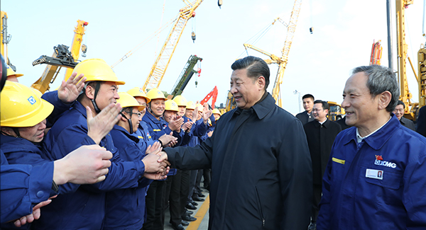 中共中央总书记、国家主席、中央军委主席习近平亲临三亿体育集团考察调研